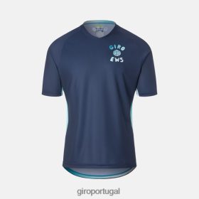 Capacetes Giro Mtb - Giro camisa robusta homens 6HPV88678 meia-noite azul ews