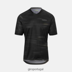 Capacetes Giro Mtb - Giro camisa robusta homens 6HPV88681 trilha verde volta quente