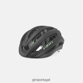 Capacetes Giro Mtb - Giro capacete esférico de Áries unissex 6HPV8821 carvão metálico fosco/verde espacial