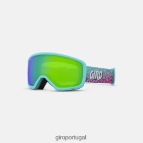 Capacetes Giro Mtb - Giro óculos de proteção crianças 6HPV881425 cobertura azul esmaltada