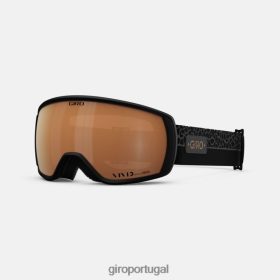 Capacetes Giro Mtb - Giro óculos facetados mulheres 6HPV881242 mania negra