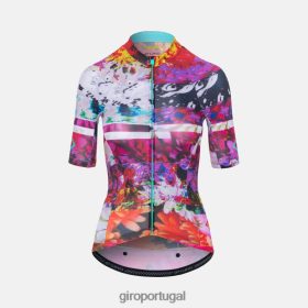 Giro Portugal - Giro camisa crono elite mulheres 6HPV881111 datamosh