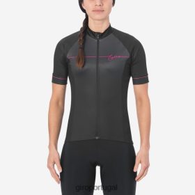 Giro Portugal - Giro camisa esportiva crono mulheres 6HPV881234 fluxo preto