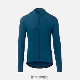 Giro Portugal - Giro camisa térmica crono ls homens 6HPV88706 porto azul