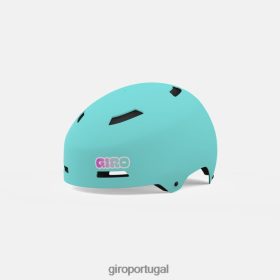 Giro Portugal - Giro capacete barato crianças 6HPV881504 verde-azulado fosco