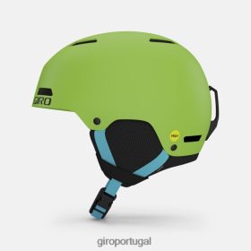 Giro Portugal - Giro capacete crue mips crianças 6HPV881414 verde brilhante fosco
