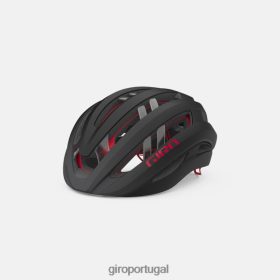 Giro Portugal - Giro capacete esférico de Áries unissex 6HPV8819 carbono fosco/vermelho
