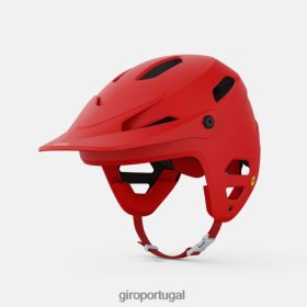 Giro Portugal - Giro capacete esférico tirano unissex 6HPV88286 acabamento fosco vermelho