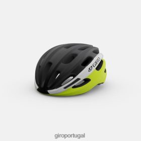Giro Portugal - Giro capacete isode mips unissex 6HPV88559 preto fosco desbotamento/destaque amarelo