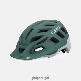 Giro Portugal - Giro capacete radix mips mulheres 6HPV881228 verde cinza fosco