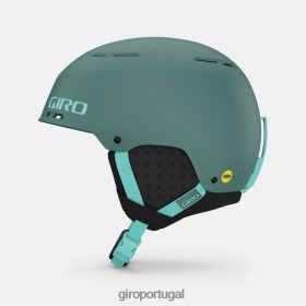 Giro Portugal - Giro emerge capacete esférico homens 6HPV88430 cinza fosco verde/azul esmalte