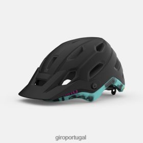 Giro Portugal - Giro fonte capacete mips mulheres 6HPV881210 corante de gelo preto fosco