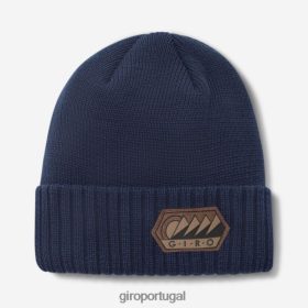 Giro Portugal - Giro gorro à prova homens 6HPV88973 meia-noite azul