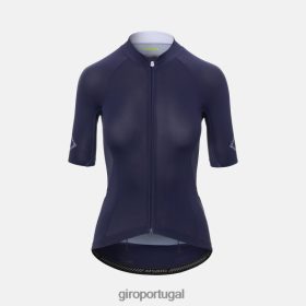 Sapatos Giro Btt - Giro camisa crono elite mulheres 6HPV881112 meia-noite azul