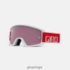 Sapatos Giro Btt - Giro óculos tazz mtb com lente vívida unissex 6HPV88986 guarnição vermelha
