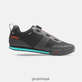 Sapatos Giro Btt - Giro sapato rastreador homens 6HPV88248 faísca negra